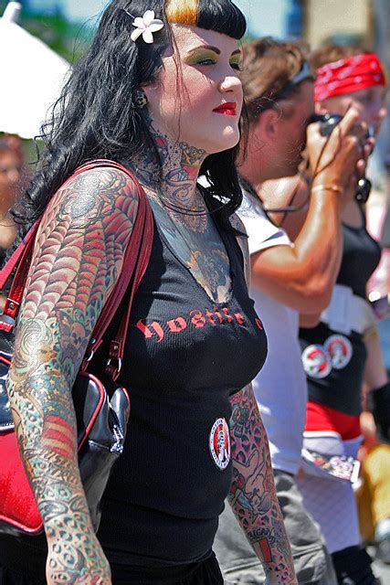 Heavily Tattooed Women A Gallery On Flickr