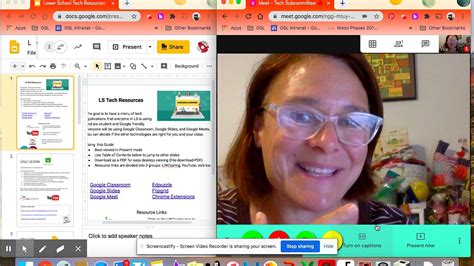 But one of the drawback of screen presentation is that while the feature is active, we can't see the other participants of the conference. Google Meet Split Screen Workaround - YouTube