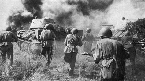 Largest Tank Battle In History Begins At Kursk Russia During World War