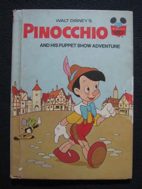 WALT DISNEY S PINOCCHIO Disney S Wonderful World Of Reading Hardcover Disn PicClick