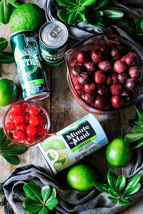 This Nonalcoholic Frozen Cherry Limeade Is A Refreshing And Healthy