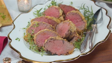 The flavors will explode in your mouth. Herb-Crusted Beef Tenderloin