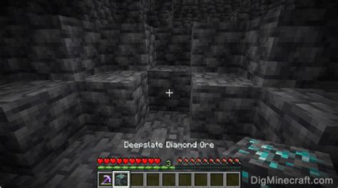How To Make Deepslate Diamond Ore In Minecraft