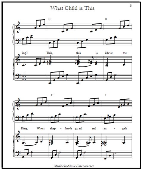 The musicnotes.com site is a great place for storing all your piano sheet music downloads, making it easy for you to return to again and again. Greensleeves Piano Music for Young Students