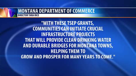 17 Montana Cities Receive Infrastructure Grants