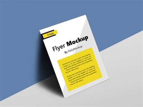 33 Free Flyer Mockup Psd Templates 2022 Dailymockup