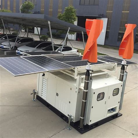 Solar And Wind Hybrid Generator Power System Manufacturer Supplier