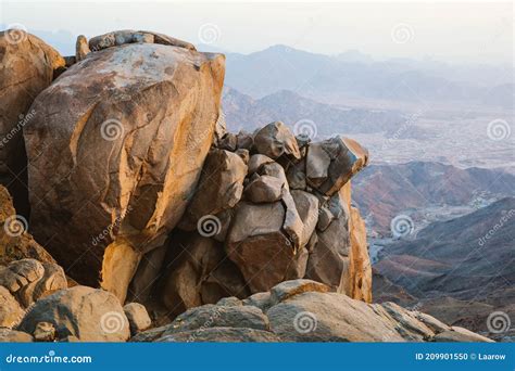Mountain Rocks In Al Taif Saudi Arabia Stock Photo Image Of Computer