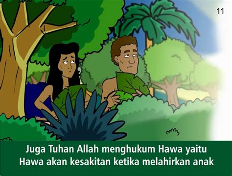 Komik Alkitab Anak Adam Dan Hawa