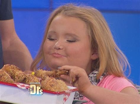 Honey Boo Boo Was Called Obese And Given A Food Intervention On The