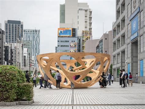 平田晃久さんはわんのような形の「Global Bowl」を設計した＝「パビリオン・トウキョウ2021」 - シブヤ経済新聞