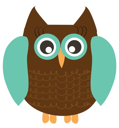 Colorful Owl Clipart