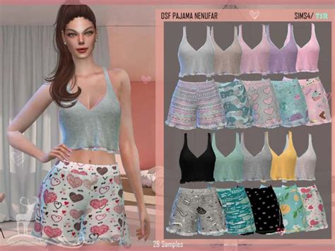 Dsf Pajama Nenufar Mod Sims 4 Mod Mod For Sims 4