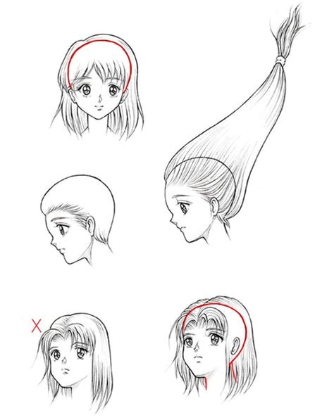 How To Draw Manga Female Hair Pin On Mangasmanhwasmanhuas