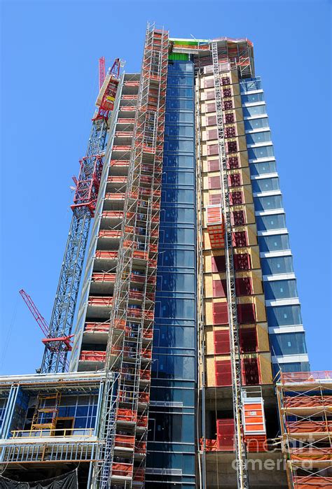 High Rise Office Building Construction Photograph By Gary Whitton Pixels