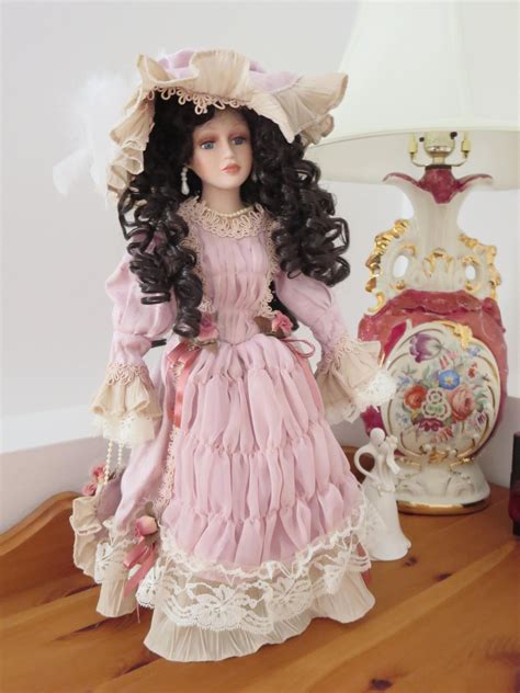 Beautiful Victorian Genuine Porcelain Doll Handcrafted Collectors