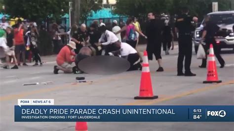 Officials Believe Deadly Pride Parade Crash Was Unintentional