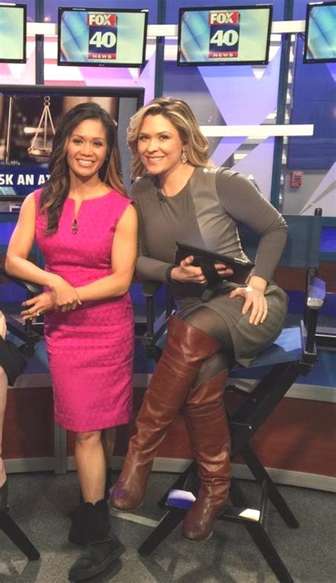The appreciation of booted news women blog : THE APPRECIATION OF BOOTED NEWS WOMEN BLOG | Women, Female news anchors, Perfect pair
