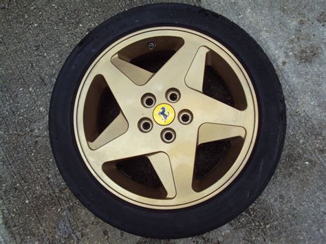 It has been mutually decided to not renew the agreement. Ferrari 348 Left Hand Front Alloy Wheel 136531