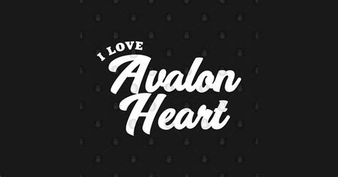 I Love Avalon Heart Porn Star Long Sleeve Shirt Teepublic Uk