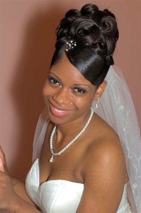 This glamorous wedding hairstyle for long hair will require some teasing and hold products to keep the front slicked back, but your wedding hairstylist will be able to work their magic to ensure that bridal hair 30 modern wedding hairstyles for black women updos, loose curls, kinky buns, locs—modern. 57 Beautiful Wedding Hairstyles With Veil - Wohh Wedding