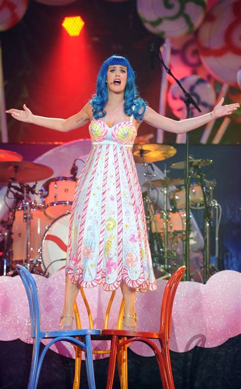 Standing Tall From Katy Perrys Concert Costumes E News
