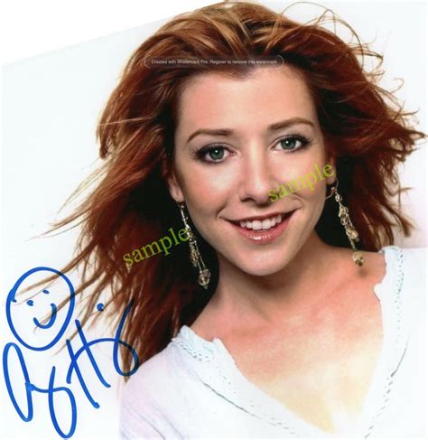 Alyson Hannigan 1 Reprint 8x10 Photo Signed Autographed Picture Man Cave Sexy Ebay
