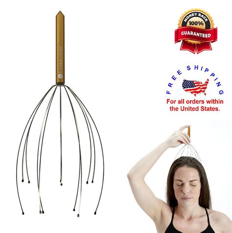 Details about Steel Wire Scalp Massager Stress Reliever ...