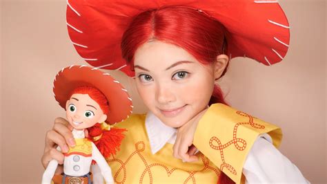 Engdisney토이스토리 제시 메이크업 Toystory Jessie Makeupkorean Youtube