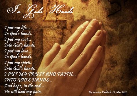 In Gods Hands Spiritual Poetry