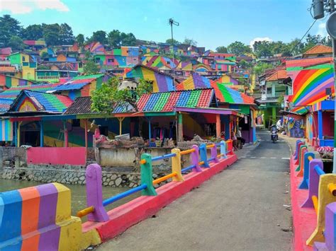 Travellers Theres A Rainbow Village In Indonesia And Its Kinda Magical