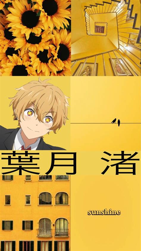 Yellow Wallpaper Aesthetic Nagisa Hazuki Free Iwatobi Swim Club Cute Anime Wallpaper Free