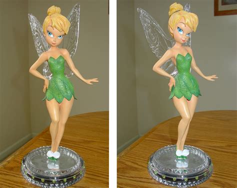 My Own Holli Tinkerbell Statue With Crystal Wings And Base