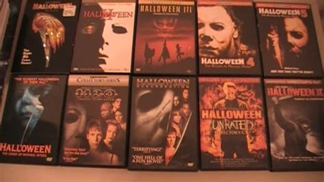 Watch halloween (2018) from player 2 below. My Halloween Franchise Movie Collection - YouTube