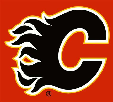 The only change is the black border added around the logo. NHL logo rankings No. 19: Calgary Flames - TheHockeyNews