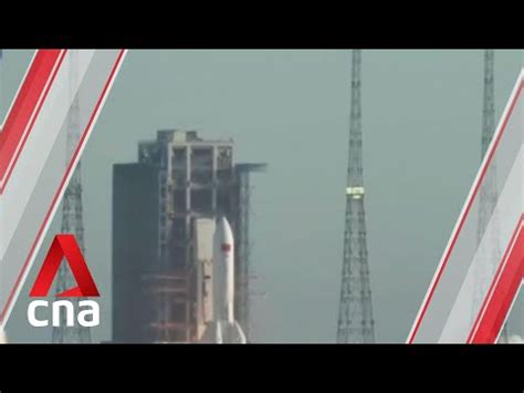 China's space station ambitions blasted off last week with a massive rocket called the long march 5b. A Chinese Rocket Just Crashed Uncontrollably Back To Earth ...