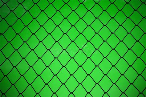 Metallic Net With Green Background Stock Image Image Of Abstract