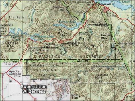 Superstition Wilderness National Wilderness Areas In Arizona