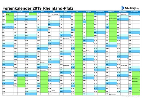 Der grosse ferienkalender hilft den überblick über die ferientage. Ferien Rheinland-Pfalz 2019, 2020 Ferienkalender mit ...