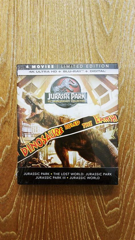Jurassic Park 25th Anniversary Collection 4k