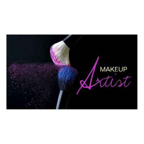 1,000+ vectors, stock photos & psd files. MakeUp Artist, Cosmetology, Salon Business Card | Zazzle