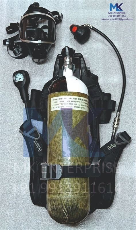 NEW Drager PSS Complete Self Contained Breathing Apparatus SCBA For Firefighting