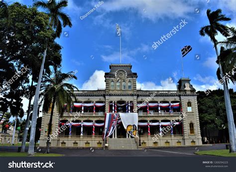Iolani Palace Honolulu Stock Photo 1269294223 Shutterstock