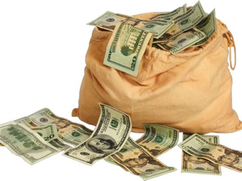 Download Money Bags - Bag Of Money Transparent - Full Size PNG Image png image