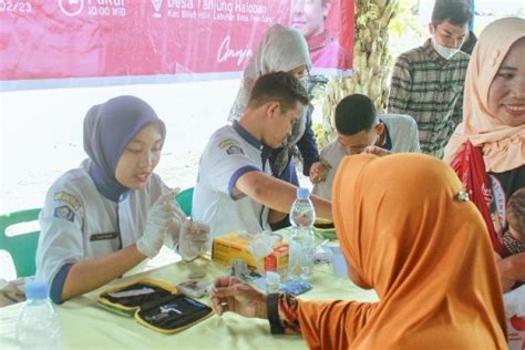 Ganjar Milenial Sumut Ikut Sosialisasikan Pencegahan Stunting Di Labuhanbatu Rmolsumutid