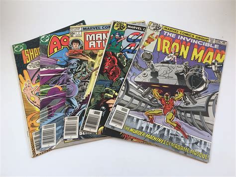 Marvel Comics DC Comics 5 Vintage Comic Books Bronze Age | Etsy