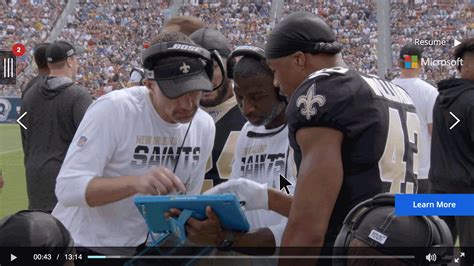 For The First Time Football Fans Will Get An Inside Look At The Nfl And Microsofts “sideline