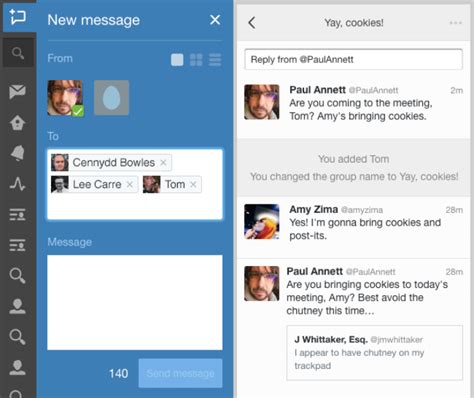 Now On Tweetdeck Group Direct Messages