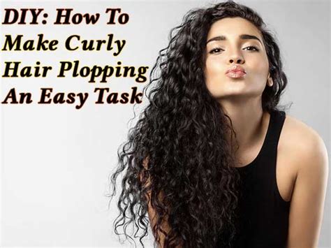 Check out these steps to straightening your hair like a pro. DIY: How To Make Curly Hair Plopping An Easy Task ...