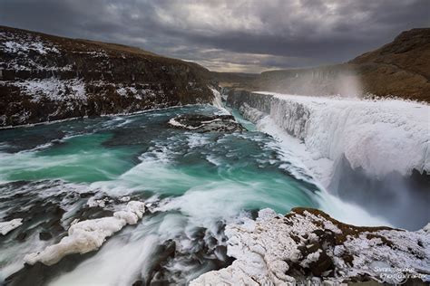 Hvíta Waterfalls Iceland Europe Synnatschke Photography